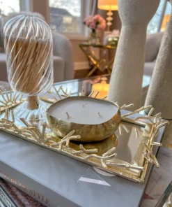 Inspire Me! Home Decor Rectangular Decorative Mirror Tray