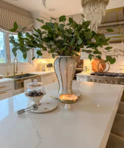 Inspire Me! Home Decor Gold Candle Tray (2 Sizes)