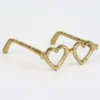 Inspire Me! Home Decor Gold Heart Eyes Glasses Decorative Sculpture