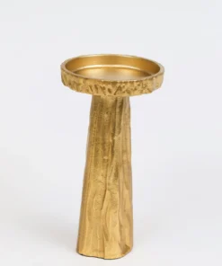 Inspire Me! Home Decor Gold Metal Branch Pedestal Candle Holder (2 Sizes)