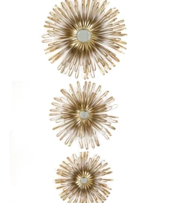 Inspire Me! Home Decor Gold Metal Wall Decor WALL ART & MIRRORS