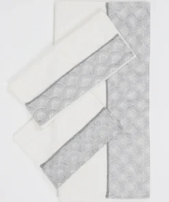 Inspire Me! Home Decor Decorative Shell Towel (2 Colors, 3 Styles)