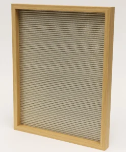 Inspire Me! Home Decor Gold Letter Board W/ Wood Frame