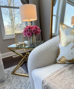 Inspire Me! Home Decor Floral Stems 11" Real Touch Pink Zinnia Bundle (2 Colors)