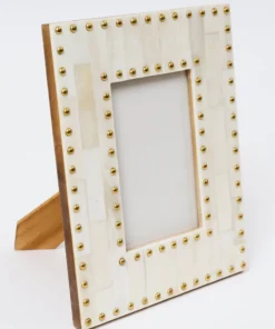 Inspire Me! Home Decor Gold Studded Picture Frame