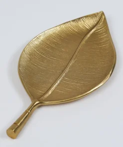 Inspire Me! Home Decor Gold Leaf Decorative Tray
