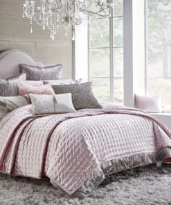 Cloud9d Prato Pink Quilt Set (2 Sizes)