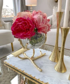 Inspire Me! Home Decor Large Branch Vase With Crackled Glass (2 Colors)