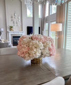 Inspire Me! Home Decor Floral Stems Real-Touch Hydrangea Stem (4 Colors)