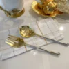 Inspire Me! Home Decor Gold And Silver Serving Spoons