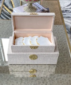 Inspire Me! Home Decor Medallion Boxes (Set Of 2)