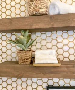 Inspire Me! Home Decor Plant In Wicker Basket Vase (Set Of 2)