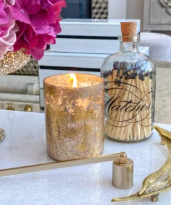 Inspire Me! Home Decor Gold Candle Snuffer