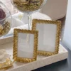 Inspire Me! Home Decor Gold Ruffle Picture Frame (2 Sizes)