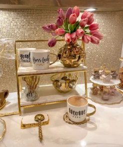 Inspire Me! Home Decor Gold Mom Fuel Mug