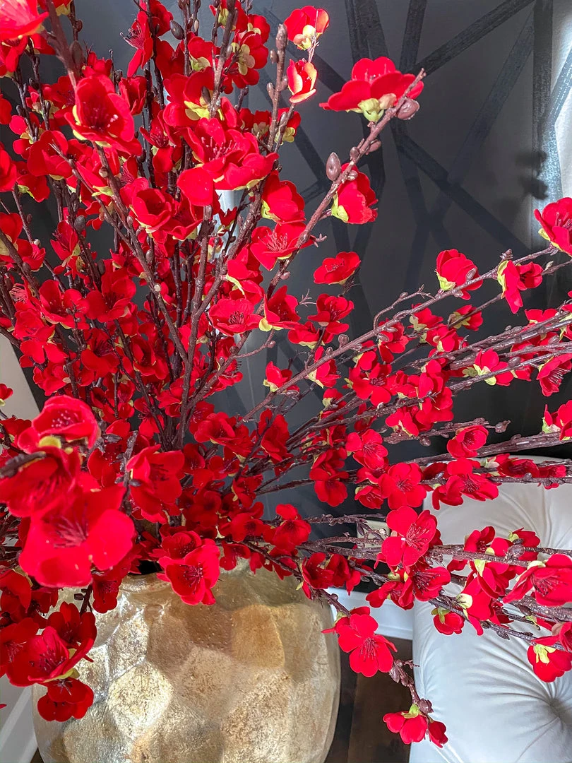 Inspire Me! Home Decor 50" Tall Cherry Blossom Stem (2 Colors)