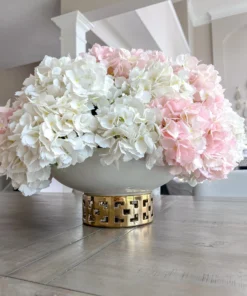 Inspire Me! Home Decor Floral Stems Real-Touch Hydrangea Stem (4 Colors)