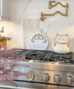 Inspire Me! Home Decor Round Wood Cutting Board W/ Cutouts ( 3 Designs)