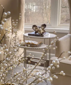 Inspire Me! Home Decor Large Blooming Flower Candle Holder