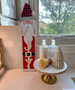 Inspire Me! Home Decor Wooden Holiday Sign (2 Styles) SEASONAL