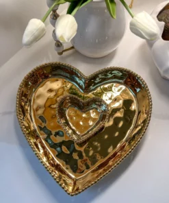 Inspire Me! Home Decor Heart Tray Set (2 Colors)