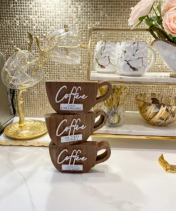 Inspire Me! Home Decor WALL ART & MIRRORS Coffee Mug Sign (3 Styles)