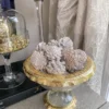 Inspire Me! Home Decor White Decorative Pinecones Box