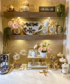 Inspire Me! Home Decor But First, Coffee Wooden Sign