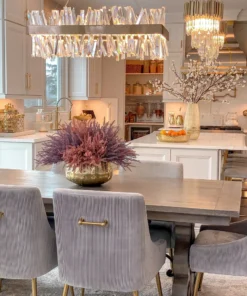 Inspire Me! Home Decor X-Large Textured Gold Shallow Bowl