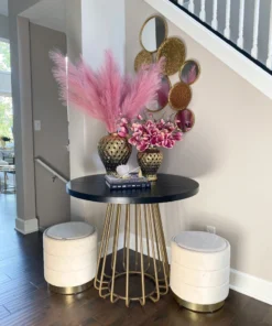 Inspire Me! Home Decor Light Feathered Pampa Grass Stem (4 Colors) Floral Stems