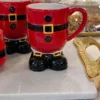 Inspire Me! Home Decor Serveware Santa Belt Footed Mug
