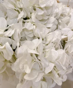 Inspire Me! Home Decor Snowy White Hydrangea Stem