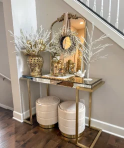 Inspire Me! Home Decor Metallic Pearl Wreath