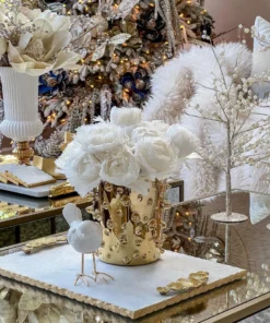 Inspire Me! Home Decor Faux Feathered Floral Stem