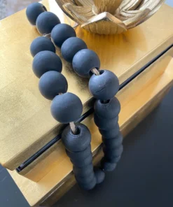 Inspire Me! Home Decor Black Beads