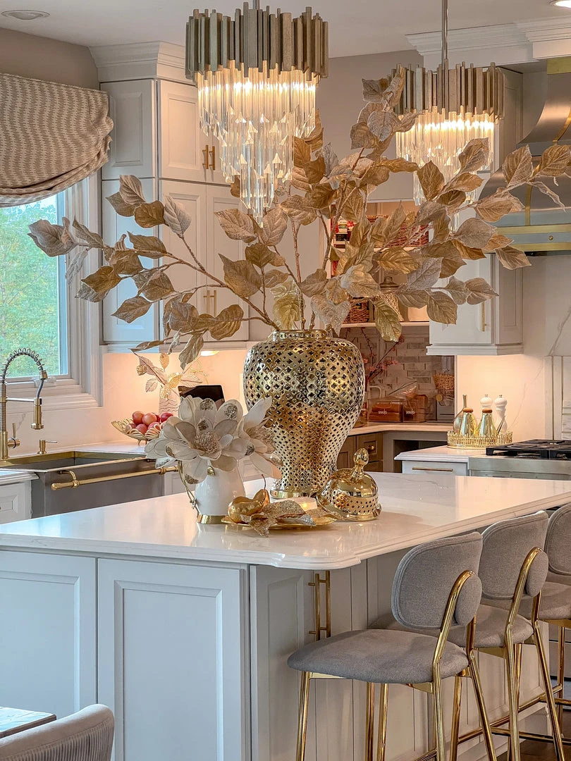 Inspire Me! Home Decor Extra Large 30โ High Elegant Pierced Ginger Jar