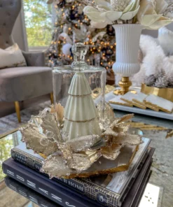 Inspire Me! Home Decor Gilded Tree Candle