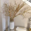 Inspire Me! Home Decor 37" Gold Metallic Manzanita Branch