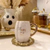 Inspire Me! Home Decor Gold Happy Fall Mug