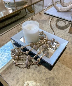 Inspire Me! Home Decor Bevelled Glass Mirror Tray