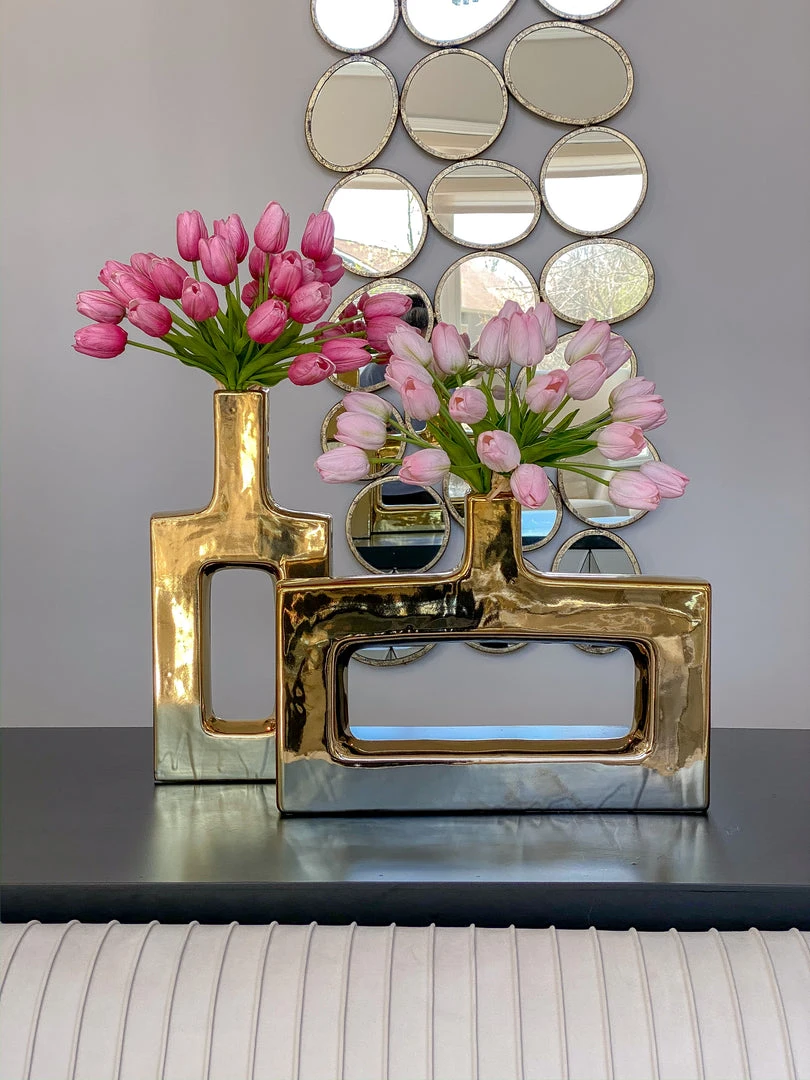 Inspire Me! Home Decor Rectangular Decorative Vases (2 Sizes)