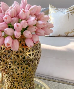 Inspire Me! Home Decor Soft Pink Tulip Bundle