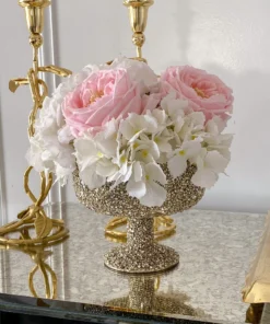 Inspire Me! Home Decor Small Jeweled Decorative Glass Bowl