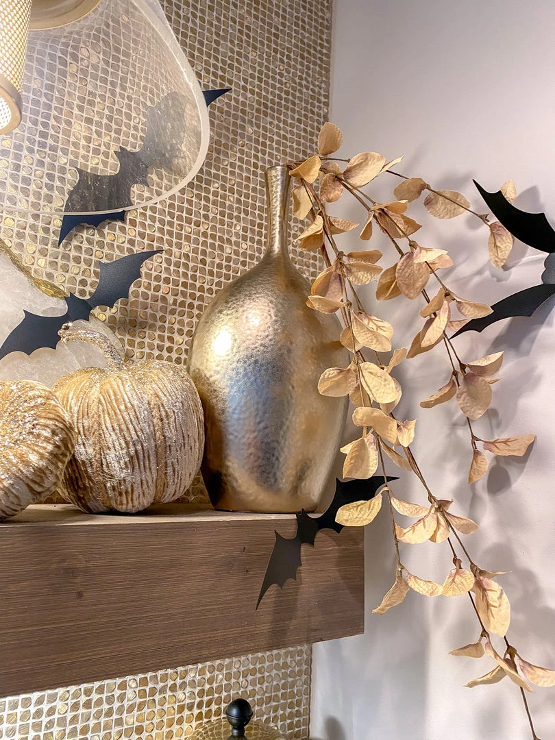 Inspire Me! Home Decor Slim Neck Hammered Texture Vase (3 Sizes)