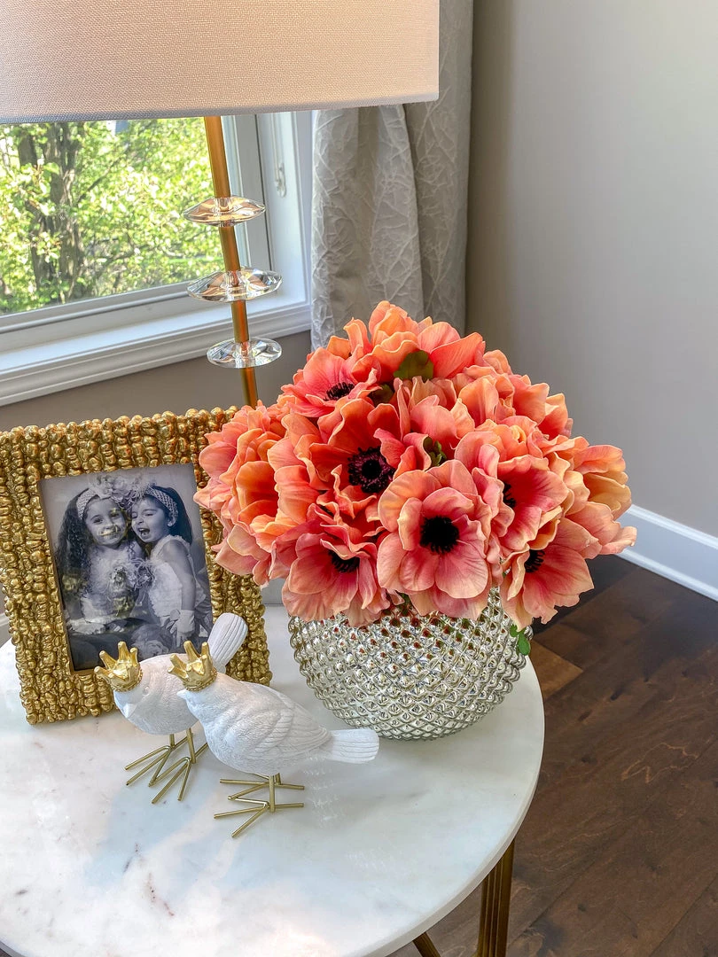 Inspire Me! Home Decor Real Touch Anemone Bundle (2 Colors)