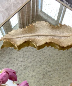 Inspire Me! Home Decor Long Skinny Feather Tray (2 Colors)